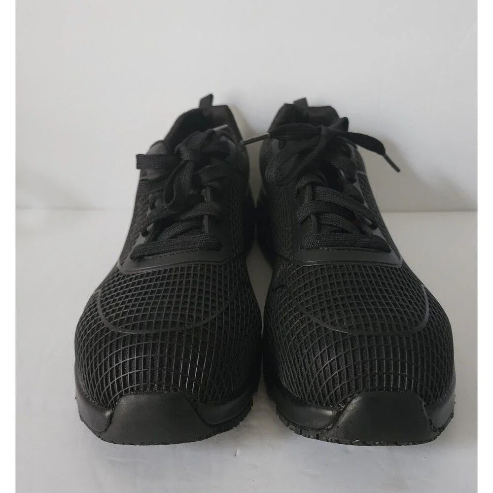 Skechers Women's Composite Toe EH Slip Resistant Lace-Up Shoe 108072/BBK Size 10